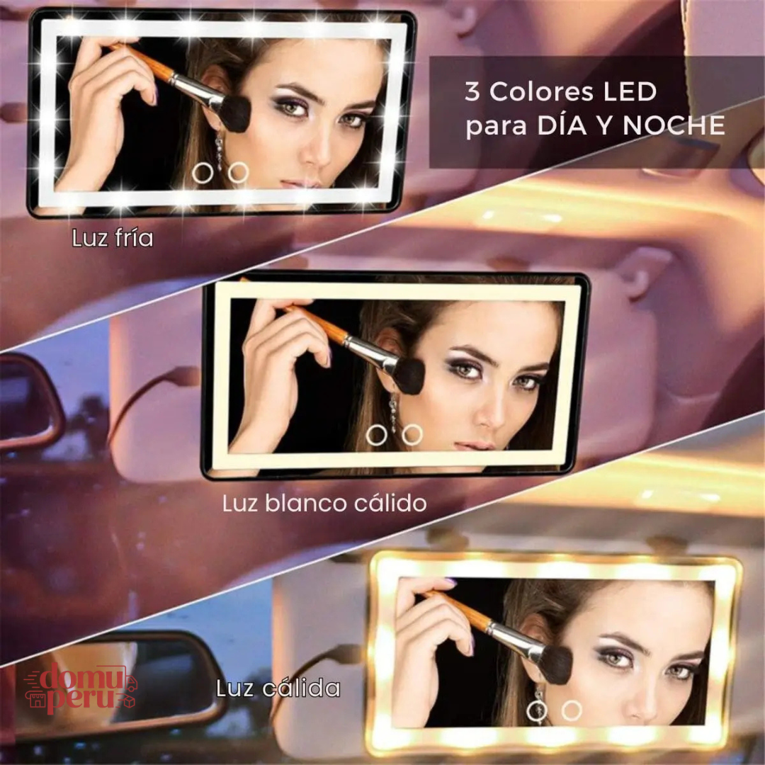 ESPEJO LED PARA AUTO