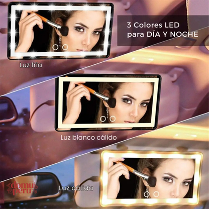 ESPEJO LED PARA AUTO